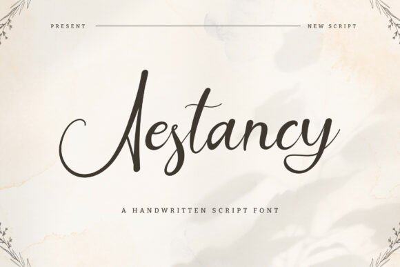 Aestancy Font for Modern Web Design
