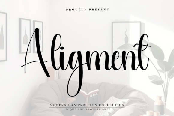 Aligment Typeface for Elegant Branding