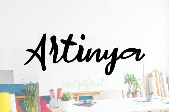 Artinya Typeface for Editorial Design