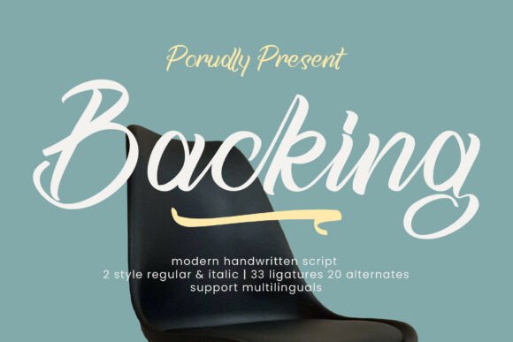 Backing Font: Elevate Your Handmade Brand