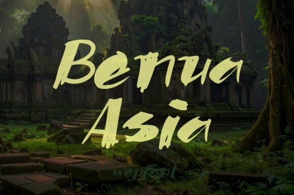 Benua Asia Typeface Review for Modern Branding