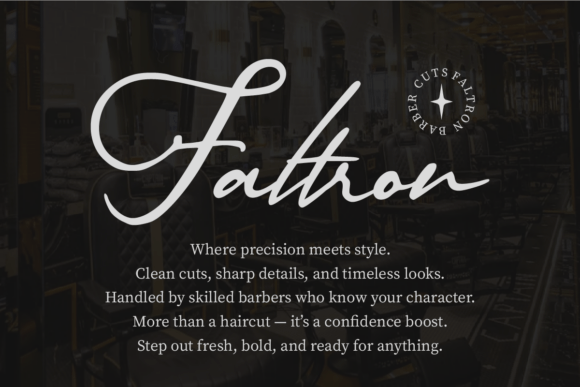 Blacksky Faltron Font Review for Campaigns