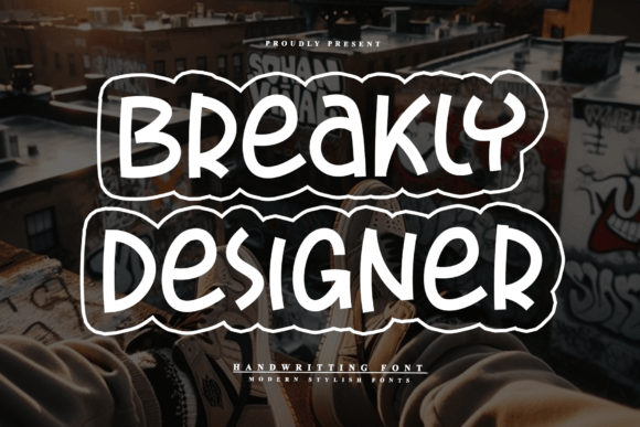 Breakly Designer Font for Elegant Maker Branding