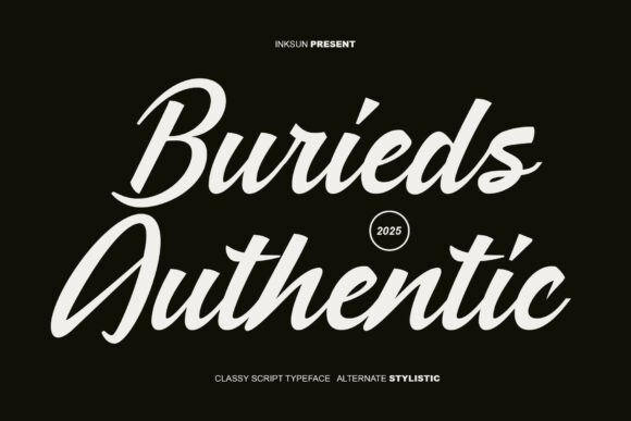 Burieds Authentic: A Bold Script Font Review