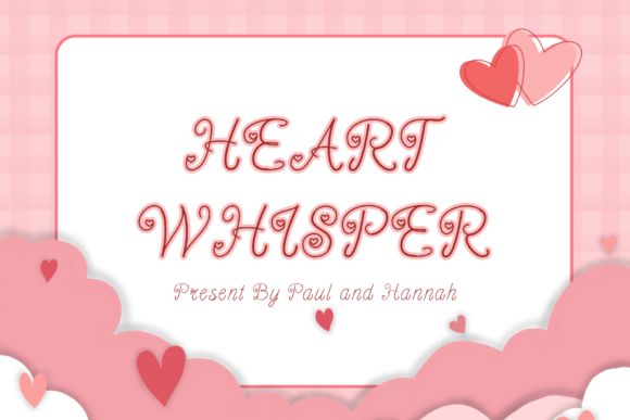 Heart Whisper: A Romantic Script Font for Editorial Design