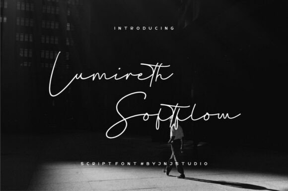 Lumireth Softflow: A Minimalist Script Font for Modern Editorial Design