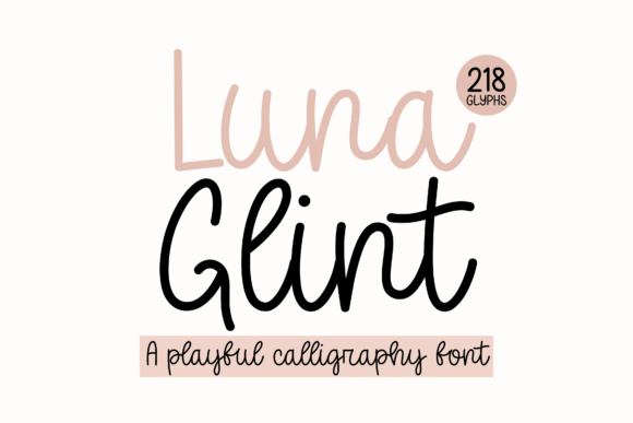 Luna Glint Font: Elevate Your Campaign Visuals