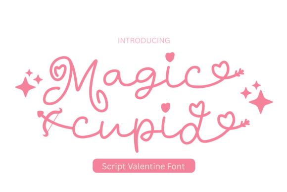 Magic Cupid Font for Valentine’s Campaigns