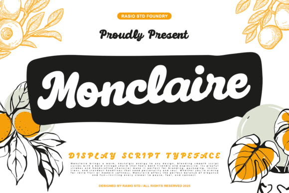 Monclaire Typeface for Scroll-Stopping Visuals