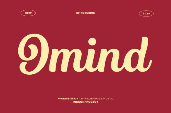 Omind Vintage Script Font for Campaigns