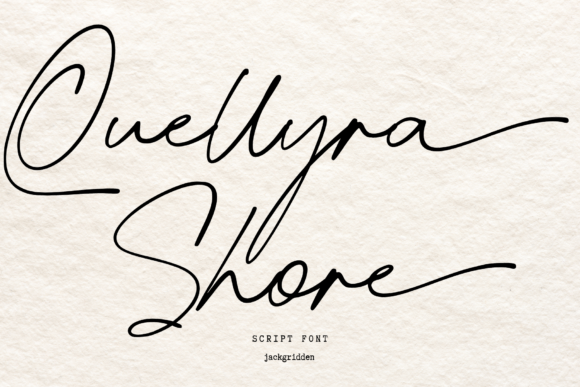 Quellyra Shore: Elevate Your Brand Typeface