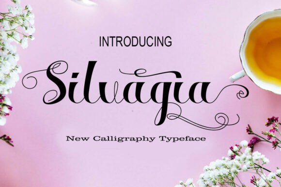 Silvagia Typeface for Modern Campaign Design
