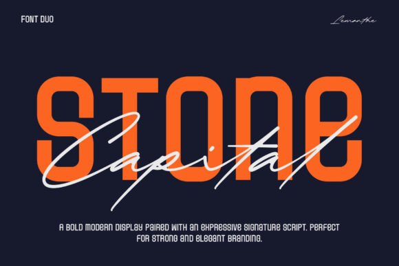 Stone Capital Typeface Review for Modern Branding