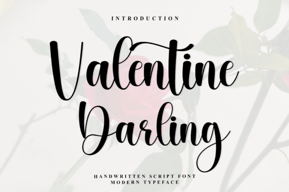 Valentine Darling Font for Elegant Editorial Design
