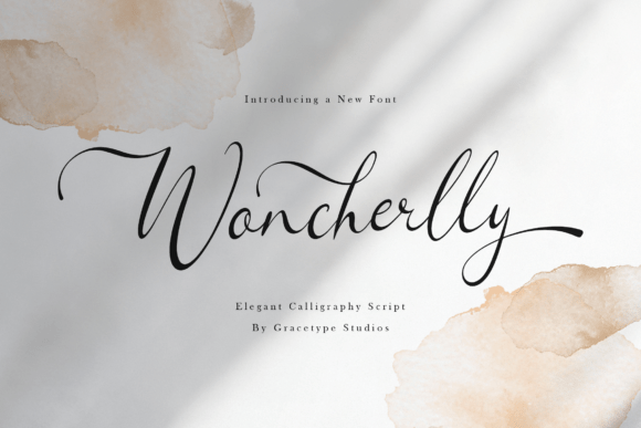 Woncherlly Typeface Review for Elegant Branding